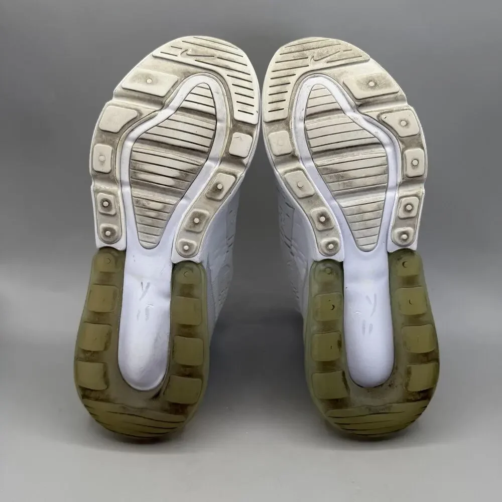 Nike Air Max 270 Shoes Youth Size 4.5Y White Running Sneakers 943345-103